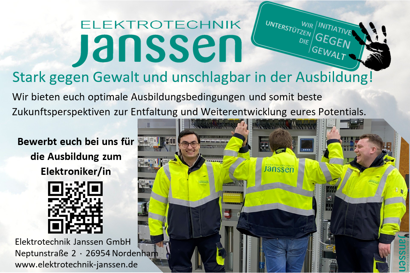 Initiative gegen Gewalt Initiative gegen Gewalt, Ausbildung, Elektroniker